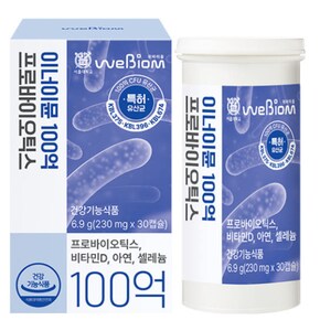 이너이뮨 100억 프로바이오틱스 유산균 30캡슐 1개