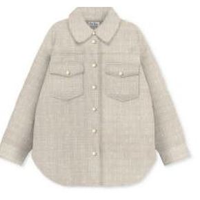 24FW 세인트바쓰 자켓 CHANTEL 00467G WOOL 10 CREAM PAILLETTE