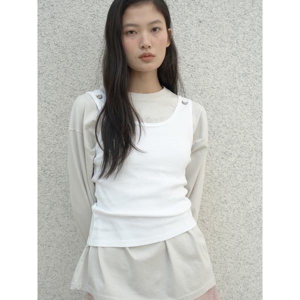 TNL Long Sleeve T-Shirt - [Beige]