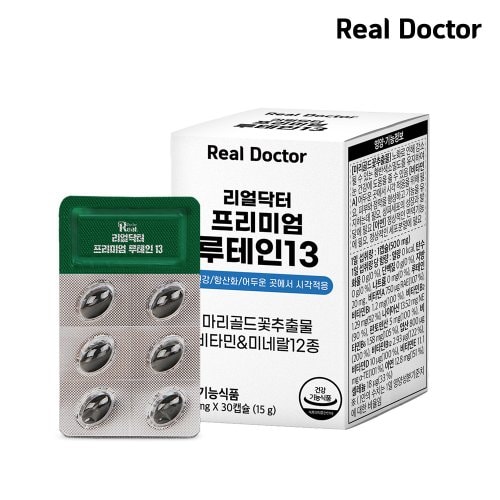 리얼닥터 프리미엄 루테인13(500mg*30캡슐)