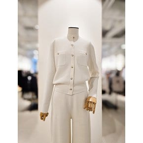 [파주점] [더아이잗컬렉션]울 캐시미어 블렌드 셋업 니트 가디건 CRBA1CD711