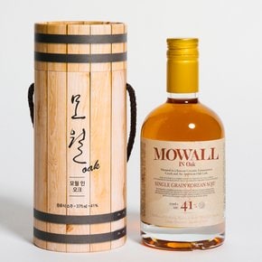 모월 인 오크 41도 375ml 대통령상 소주 쌀위스키 (지관통 포함)