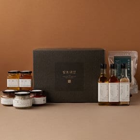 [9/10(목)부터 순차출고] 발효:곳간 프리미엄 양념햄퍼세트