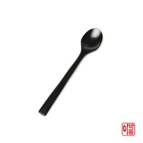 국내산 나무 천연 옻칠 티스푼,이유식스푼  정제칠 1p