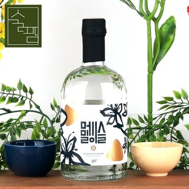 신세계 우리술 메밀 이슬 소주 40도 500ml