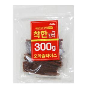 아트박스/더 케이 펫 (신선재료) 착한간식 - 오리 슬라이스 300g (sj)