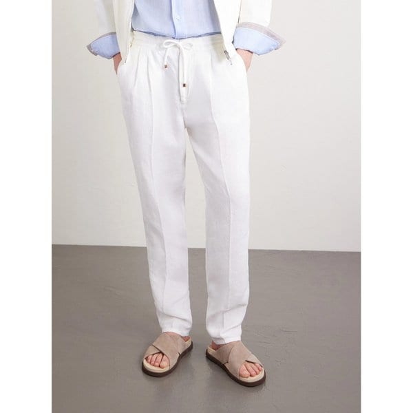 브루넬로쿠치넬리 스웨이드 슬라이드 46376663163009966