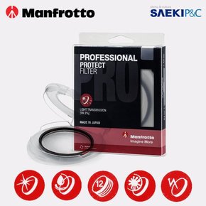 맨프로토 프로페셔널 프로텍트 필터 58mm (JAPAN/12겹 MC UV)