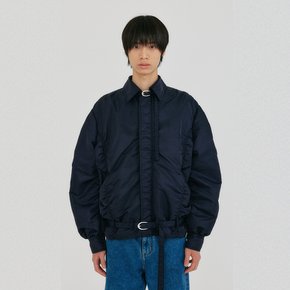 ZOG Belted Jumper - Navy