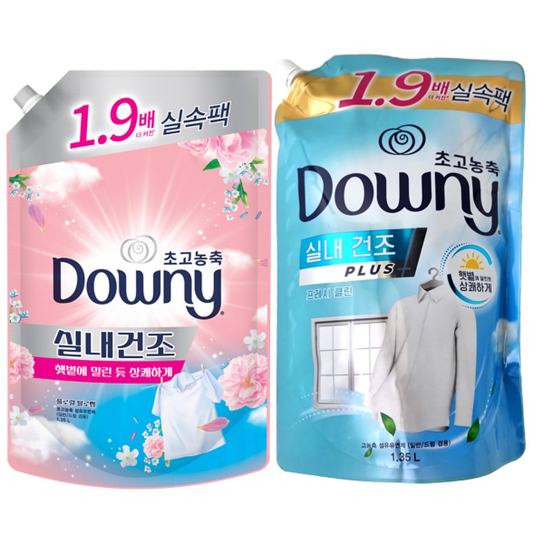 다우니 초고농축 섬유유연제 리필 실내건조 1.35L 드럼일반겸용 1개, 믿고 사는 즐거움 SSG.COM