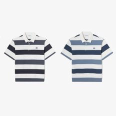 (남성)오버핏 필라노 배색 카라 폴로(PH644E-55G) 2컬러 중 택 1