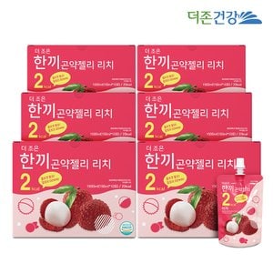 더존건강 한끼 곤약젤리 리치 150ml 10팩 6박스