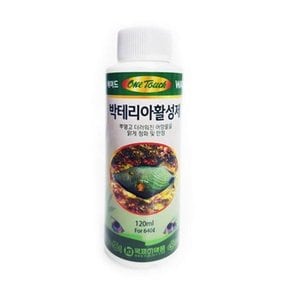 원터치(4) 박테리아 활성제 120ml.라라아쿠아