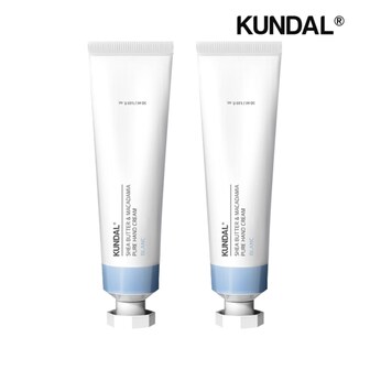  쿤달 시어버터 앤 마카다미아 퓨어 핸드크림 블랑 50ml x2개