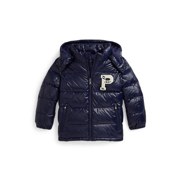 폴로 키즈 남아 2-7세 글로스 후드 다운 재킷(CWPOOTWB6020371410)