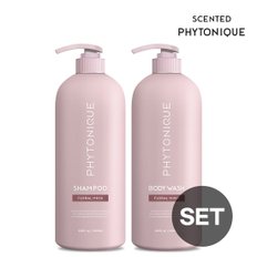 센티드 딥 퍼퓸 샴푸 (1,000ml) + 바디워시 (1,000ml) 플로럴머스크향