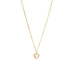 [최예나,위클리조아,최강희 착용] PRN101 (SILVER925)MINI HEART NECKLACE