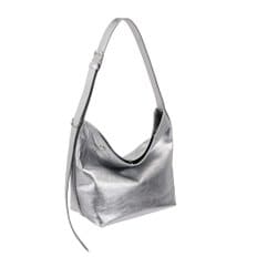 Perfec Button Up Soft Hobo S (퍼펙 버튼 업 소프트 호보 스몰) Silver VQB4-1HO299-1SIXX