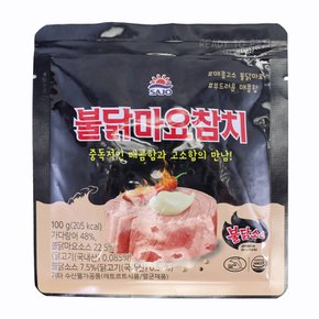 캠핑 혼밥 가뿐한끼 사조 불닭마요참치 불닭소스 100g  간편식 밥반찬 캠핑요리