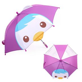 우산 아동우산 키즈우산 패티 입체 안전 여아동 수동 투명창 40 3-4세
