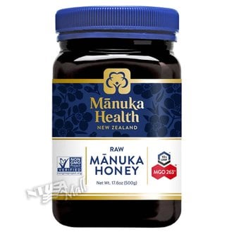  마누카헬스 대용량 뉴질랜드 마누카 꿀 MGO263 UMF10 500g MANUKA HEALTH MANUKA HONEY