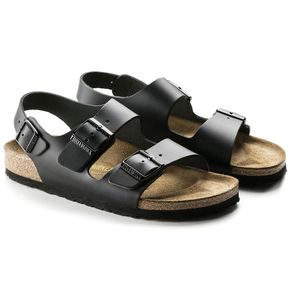 버켄스탁(BIRKENSTOCK) 밀라노 BS BLACK 레귤러 3033102206