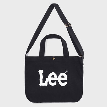 LEE 빅 트위치 로고 투웨이 에코백 블랙 LE2501BG03BK