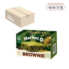 마켓오 브라우니 제주말차 240g x 16ea 한박스