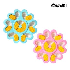 강아지 노즈워크 플라워 IQ 토이