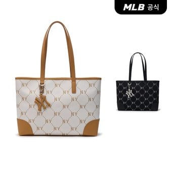 MLB [코리아공식]다이아 모노그램 자카드 라지 토트백 (2 COLOR)