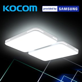 새론플러스 LED 거실등 120W 전등 등기구 형광등 천장등 거실조명 코콤 공식대리점