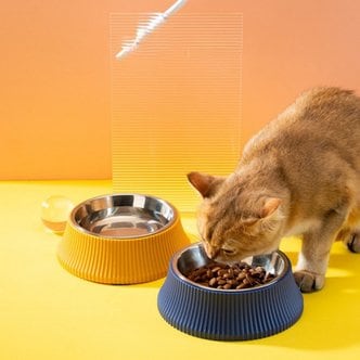 펫트너스 레이스 강아지 식기 고양이 밥그릇 물그릇 1구