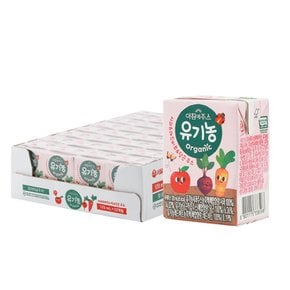 서울우유 아침에주스 유기농 주스 사과&비트&당근 32팩-과채주스
