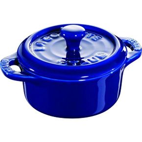 일본 스타우브 냄비0108 Staub Ceramic Round Mini Cocotte 40510786 Blue/62635136 1676684