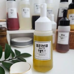 그립감좋은 원터치 소스병 소 250ml 1P 오일 양념통