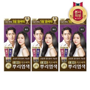 흑모비책 뿌리새치염색 크림 흑색 100g x 3