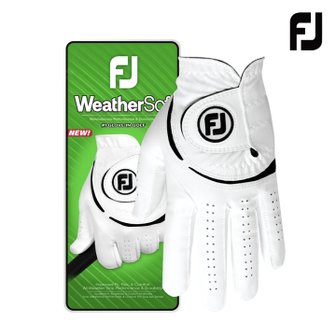 GOLFDEAL 풋조이 NEW WeatherSof (웨더소프) 레볼루셔너리 남성 왼손 골프장갑 66159E