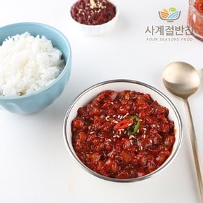 비빔오징어젓 200g 500g 국내제조 등 젓갈 반찬