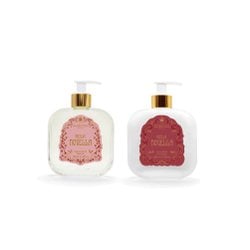 (세트)바디듀오 글라스패키지 로사노벨라 (바디워시&로션) 250ml