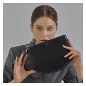 Mono Clutch Bag - Black