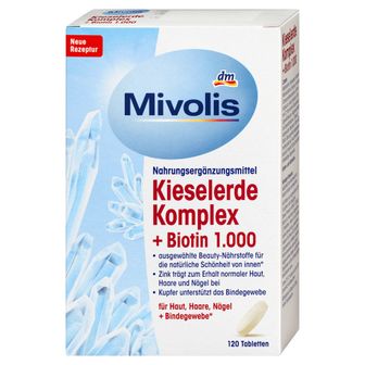  미볼리스 피부&헤어&손발톱 건강보조제 120St