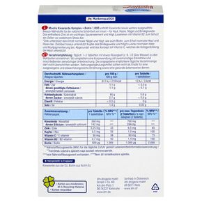 미볼리스 피부&헤어&손발톱 건강보조제 120St
