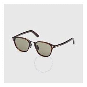 톰포드 4661033 Tom Ford Green Oval Mens Sunglasses