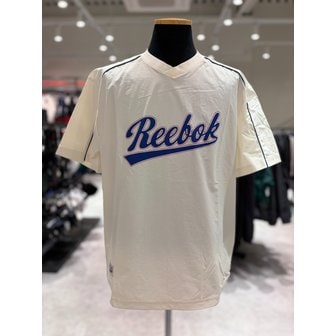 리복 [여주점] RETS5EM60OW  뉴베이직 레터링 반팔 피스테  남녀공용반팔티셔츠