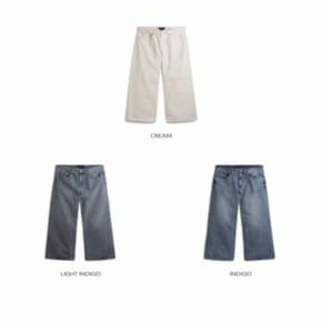 공용 와이드 데님 Wide Denim_A WHTJE2311M