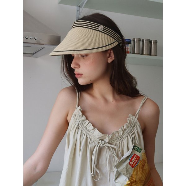 ETO Sun Visor Hat_ivory