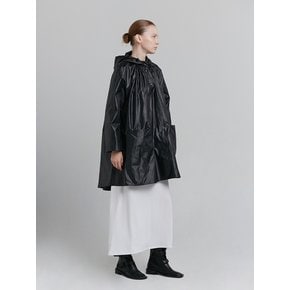 HOODED COATING COAT [BLACK]