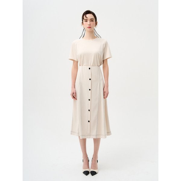 PM2262T040 Verbena soft touch top_Beige