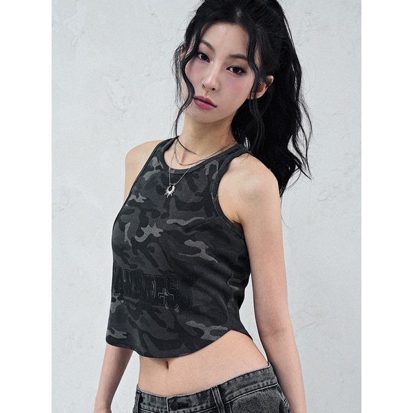 CAMO-BX01 Tank Top CHARCOAL