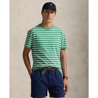 폴로 랄프 로렌 남성 클래식핏 스트라이프 저지 티셔츠(MNPOTSH1N822627999)